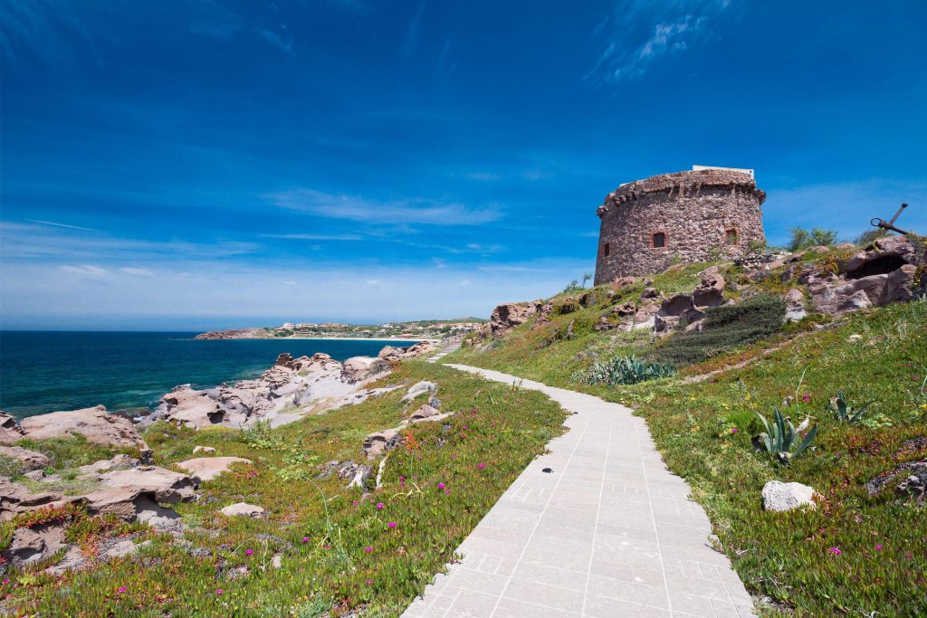 Passeggiatta Sotto la Torre Spagnola a Portoscuso - Sud Sardegna