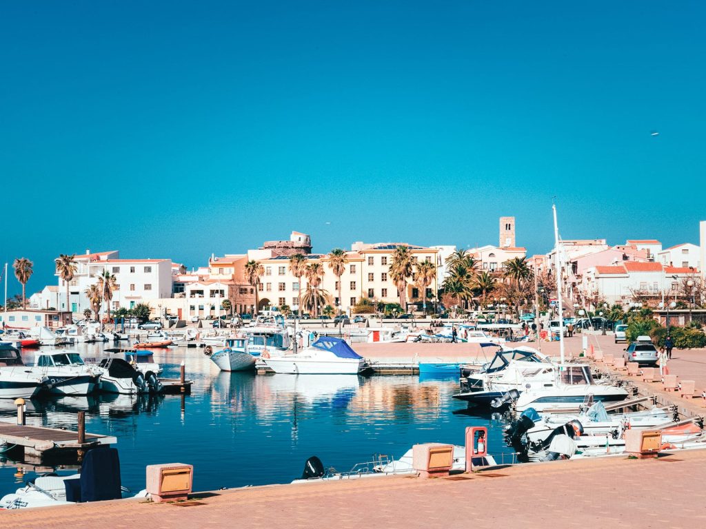 Lungomare e Porto di Portoscuso Sud Sardegna